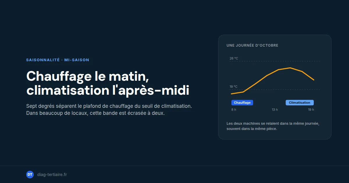Chauffage et climatisation en mi-saison : le piège d'octobre